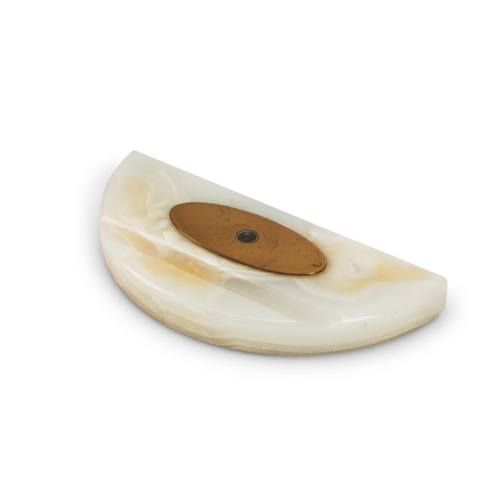 Half Circle Opal Pen Holder