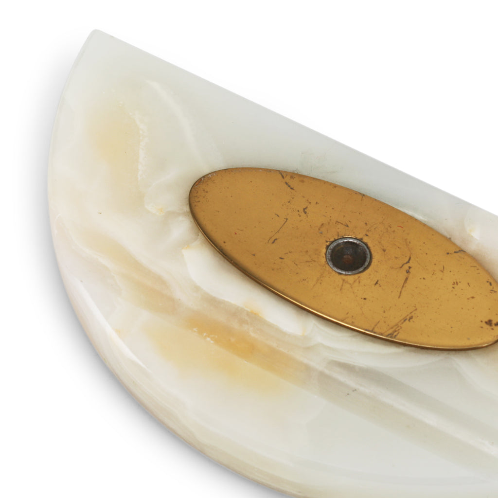 Half Circle Opal Pen Holder