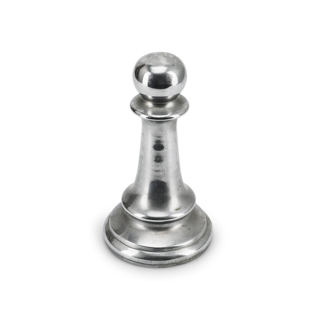 Oversized Chrome Chess Piece - Pawn (A+D)