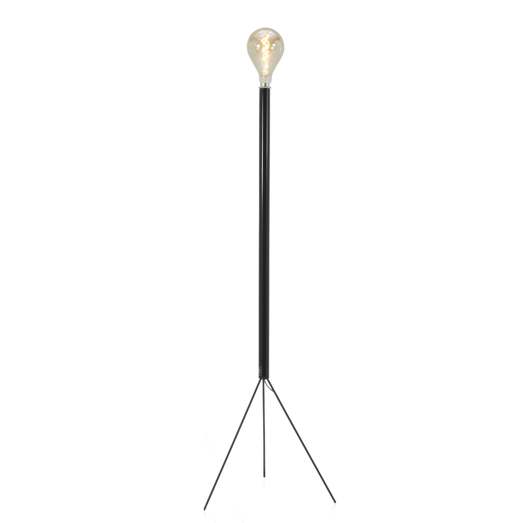 Black Modern Italian Minimalist Tripod Floor Lamp