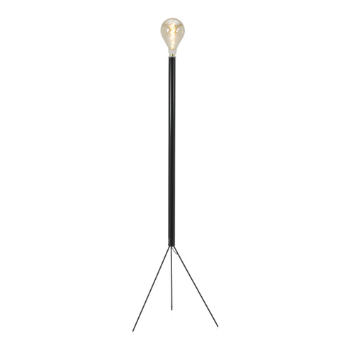 Black Modern Italian Minimalist Tripod Floor Lamp