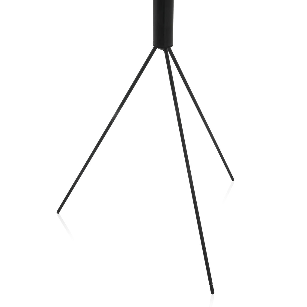 Black Modern Italian Minimalist Tripod Floor Lamp