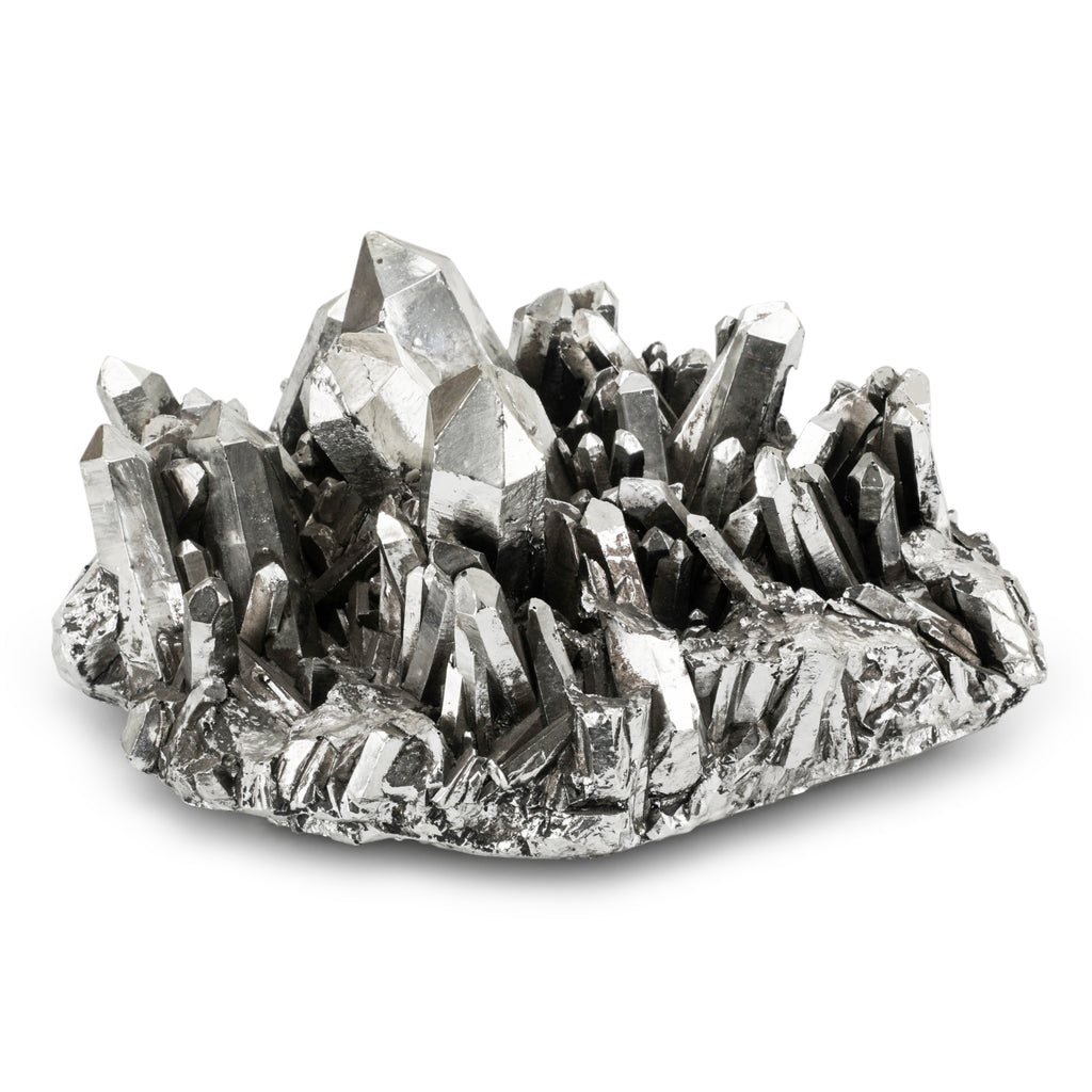 Large Silver Quartz Cluster