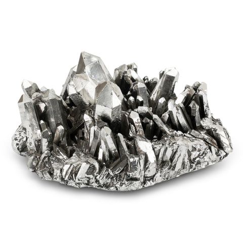 Large Silver Quartz Cluster