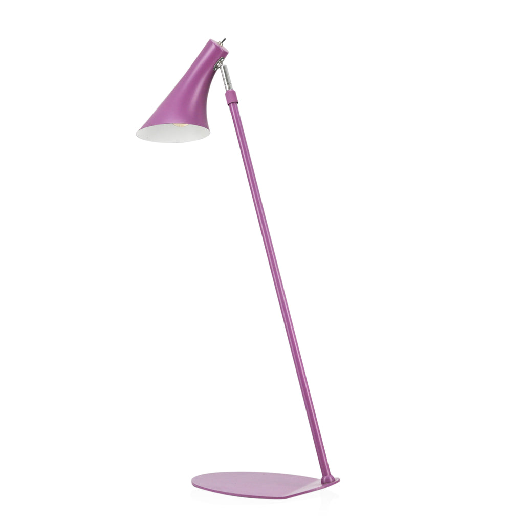 Purple Modern Floor / Desk Lamp