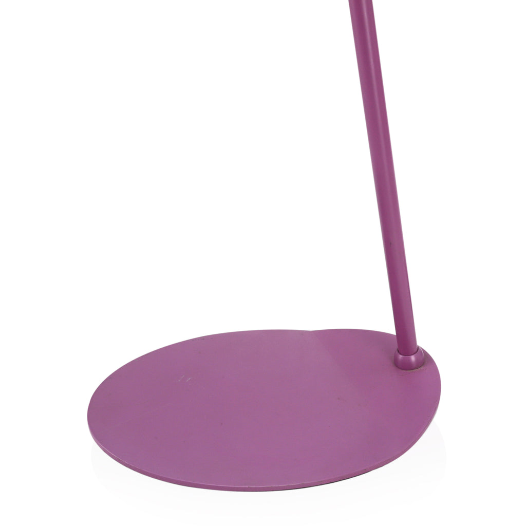 Purple Modern Floor / Desk Lamp