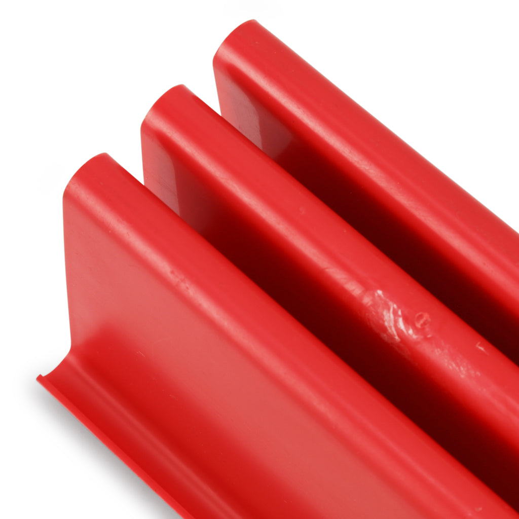 Red Wavy File Holder