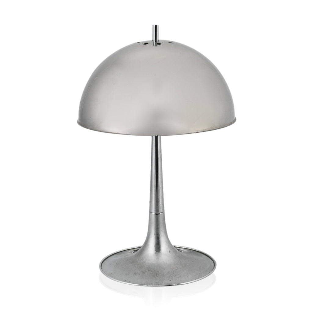 Silver Chrome Dome Table Lamp