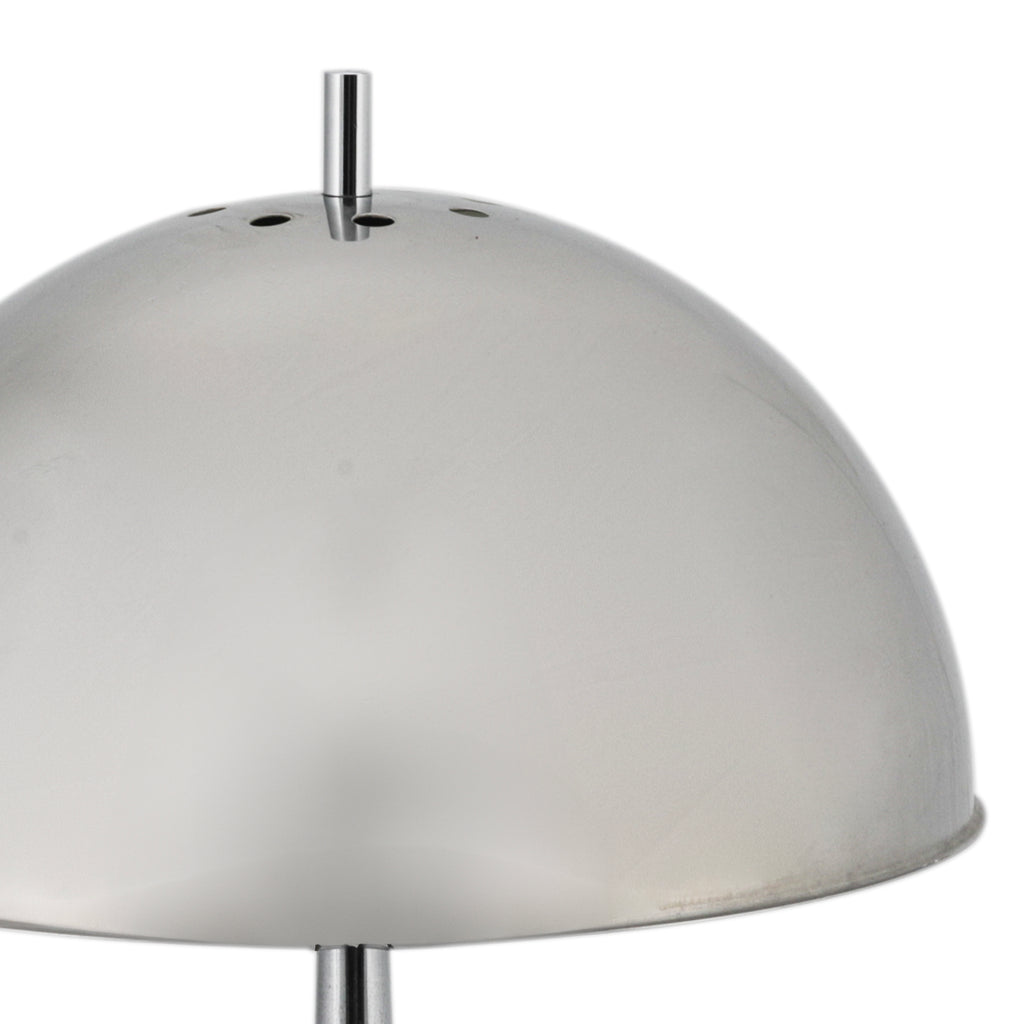 Silver Chrome Dome Table Lamp