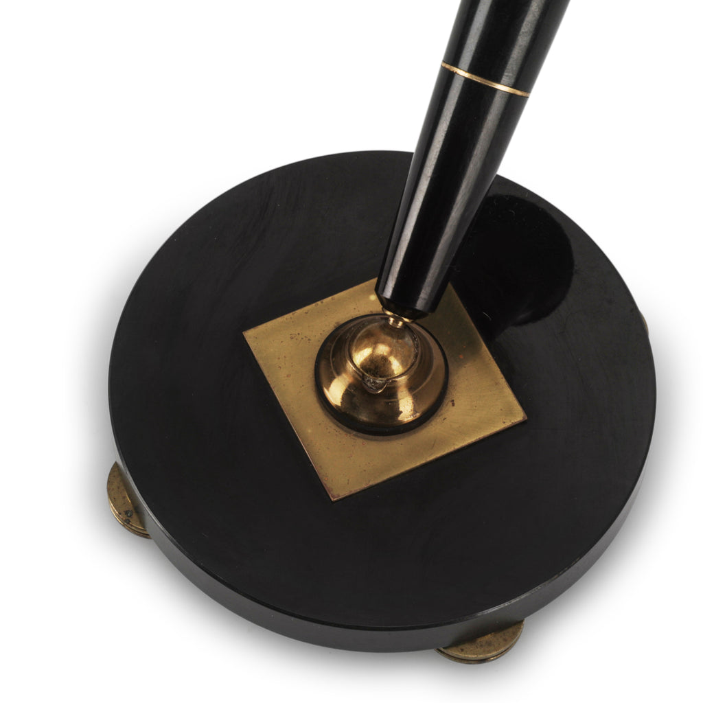 Black & Brass Vintage Pen Holder