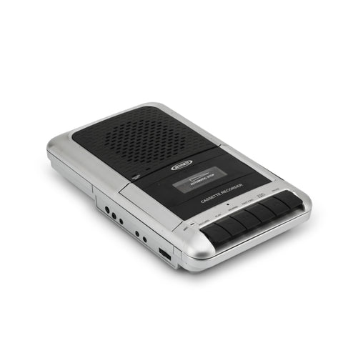 Silver / Black Jensen Cassette Player