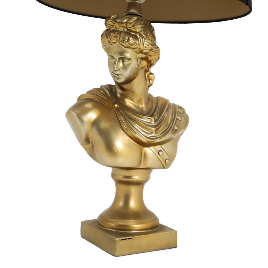 Gold Bust Table Lamp