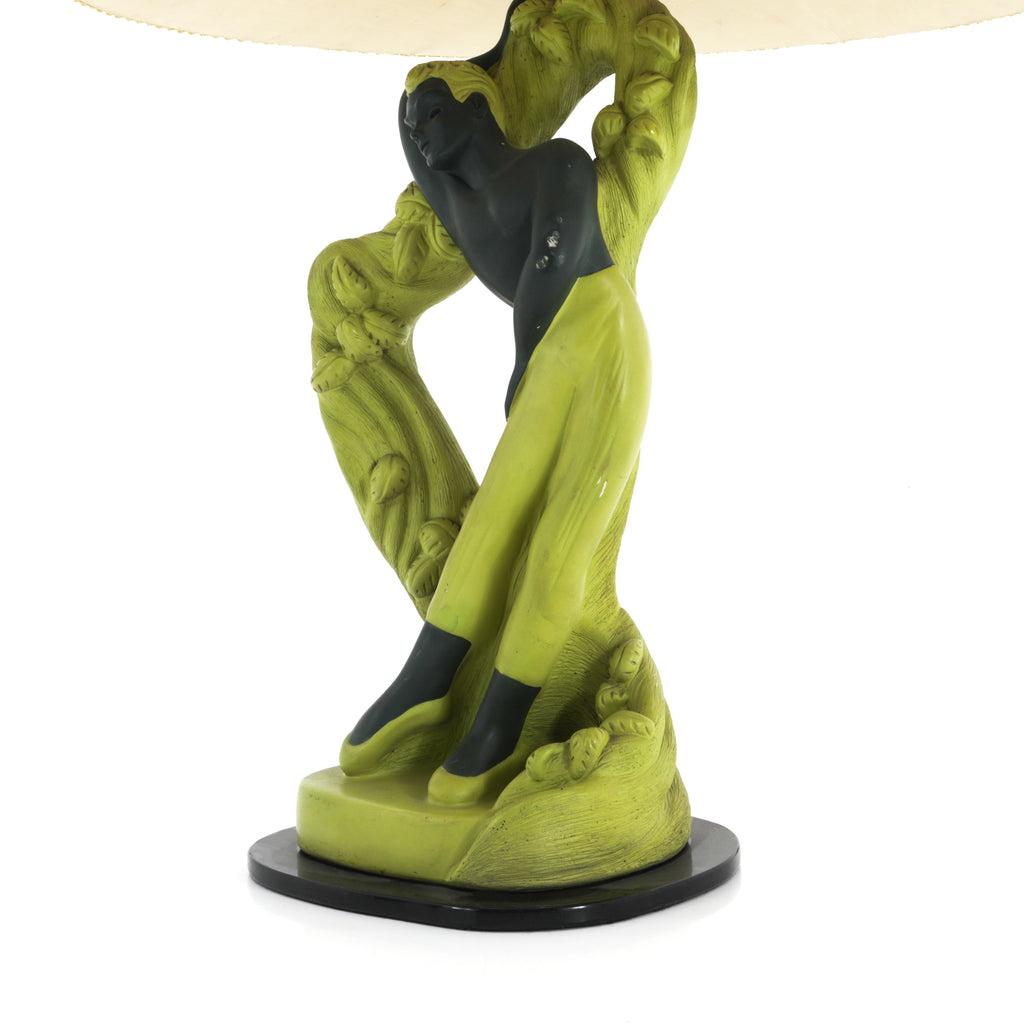 Green / Black Male Novelty Table Lamp