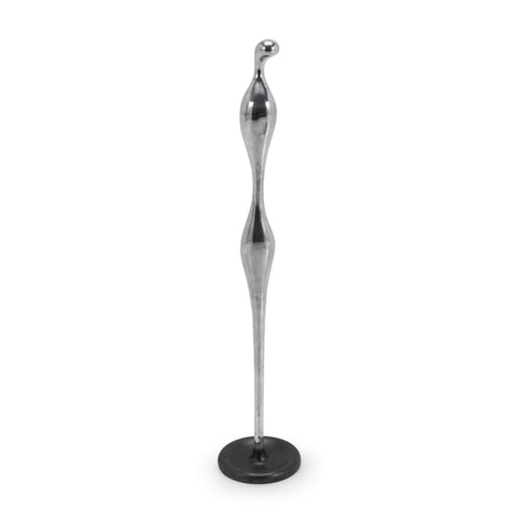 Abstract Chrome Floor Sculpture