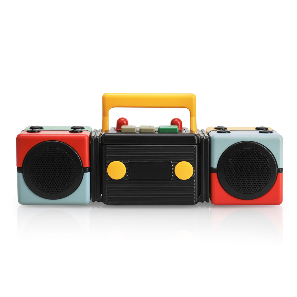 Rare Multicolor Sanyo Boombox