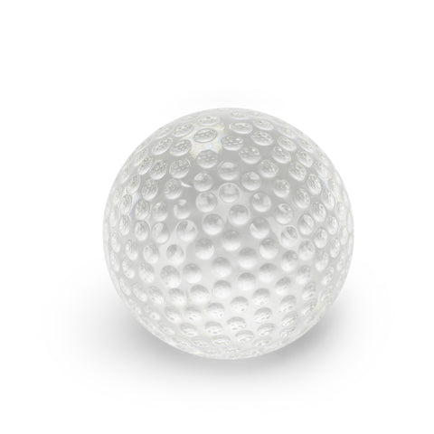 Dimpled Glass Paperweight Sphere (A+D)