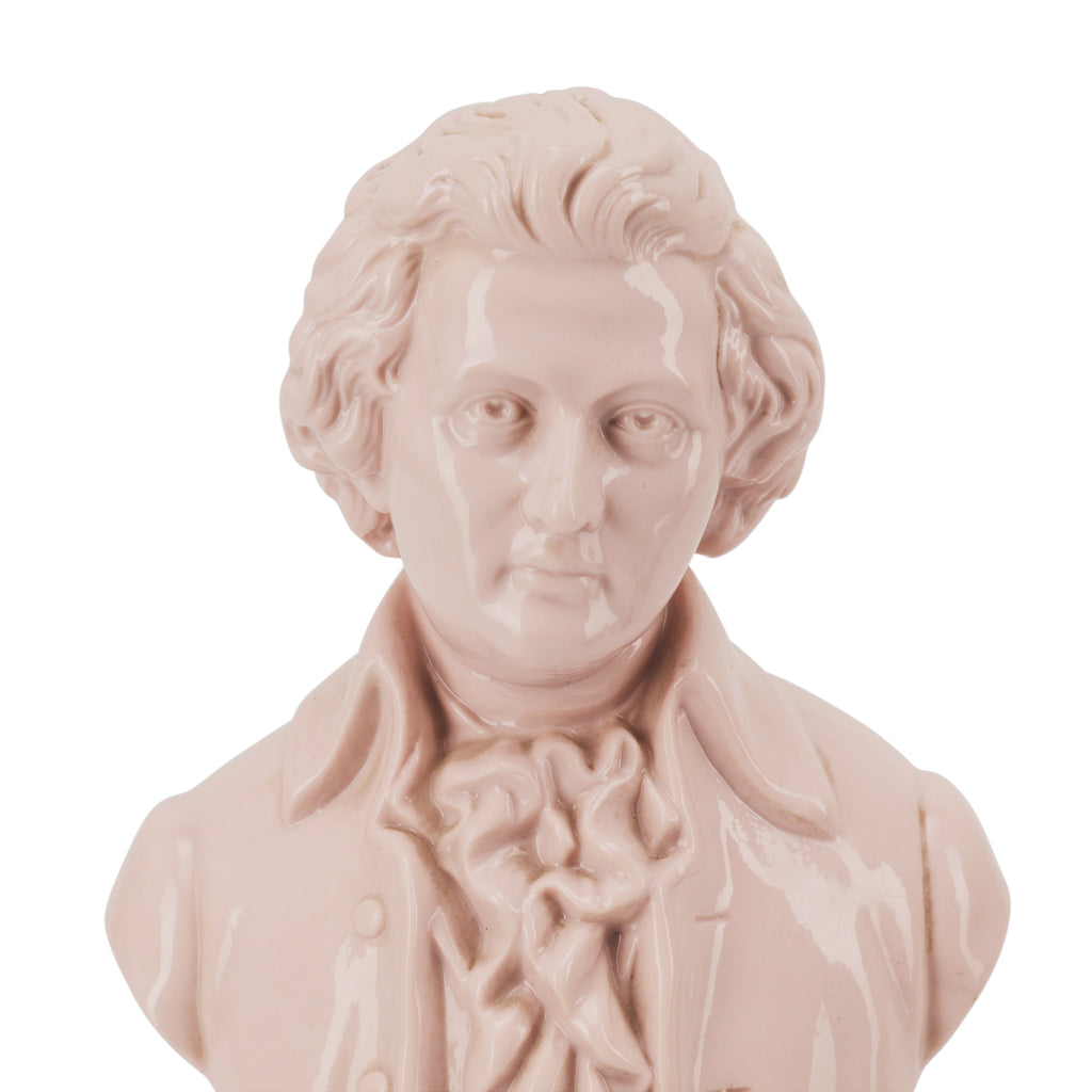 Pink Ceramic Mozart Bust (A+D)