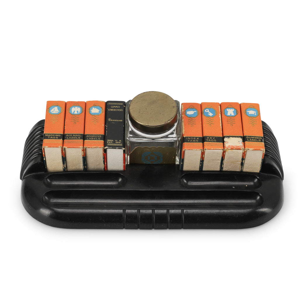 Black Vintage Acrylic Desk Organizer