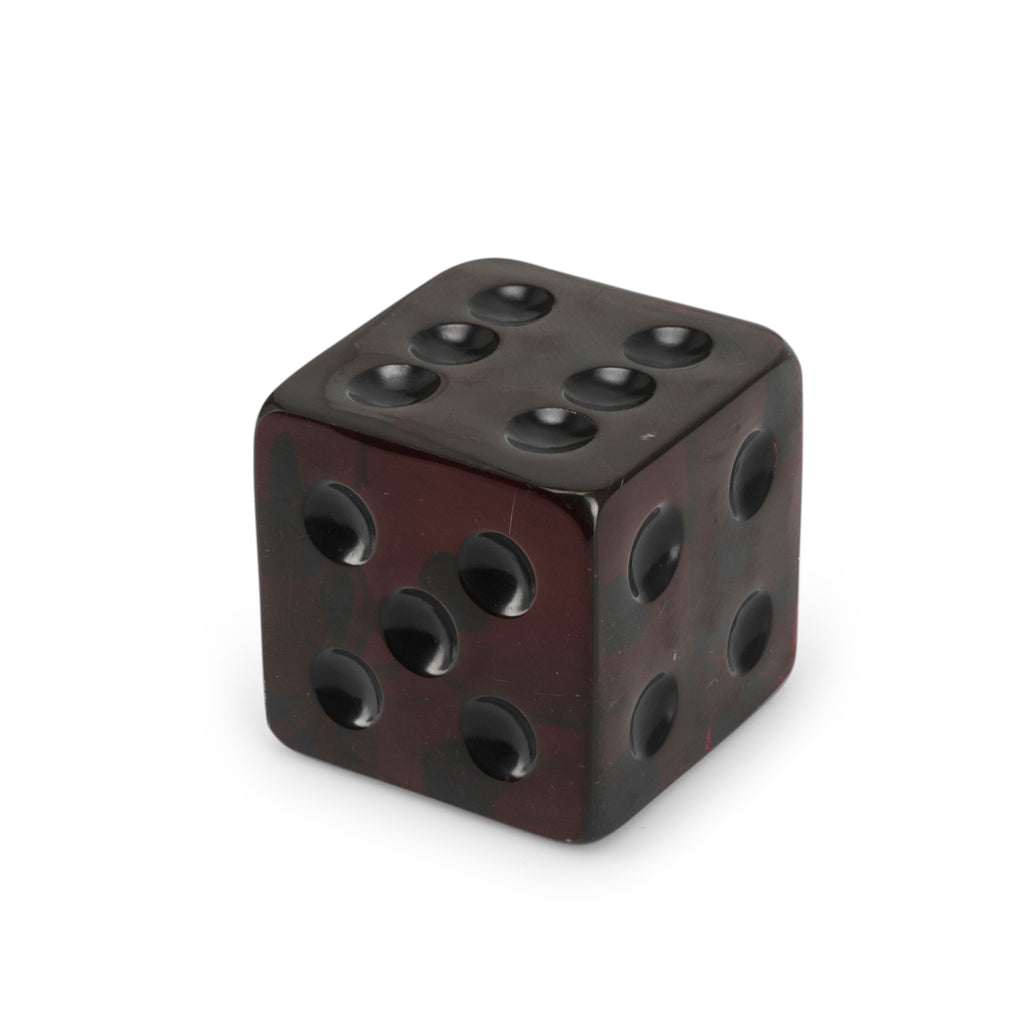 Dark Red Lucite Dice (A+D)