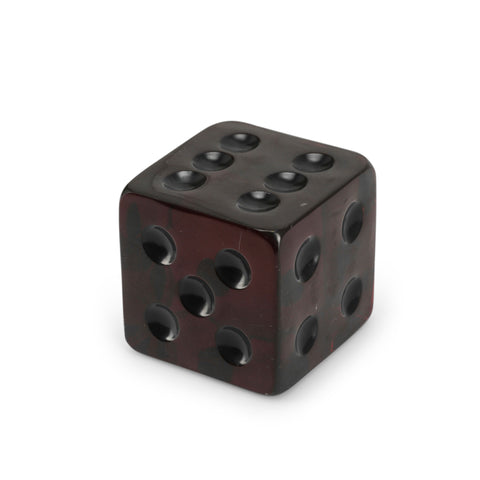 Dark Red Lucite Dice (A+D)