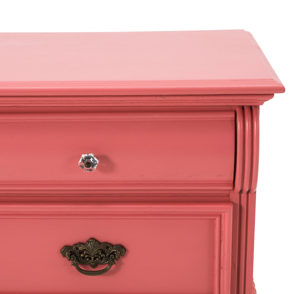 Pink Bedside Table