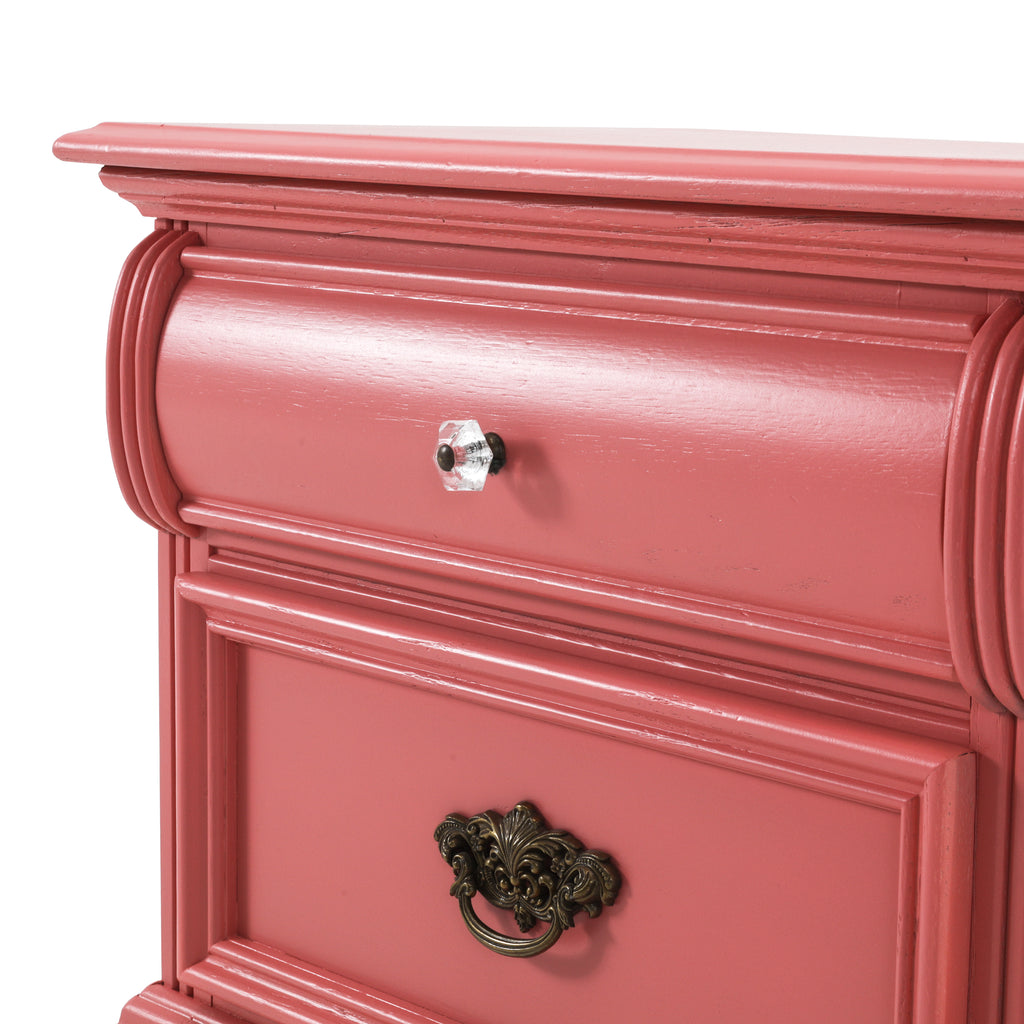 Pink Bedside Table