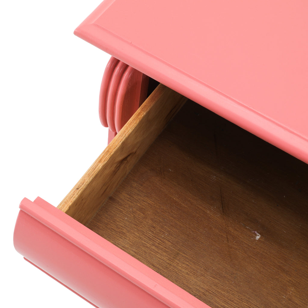 Pink Bedside Table