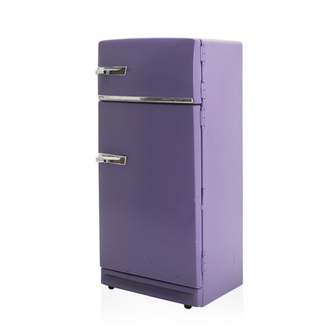 Purple General Electric Refrigerator