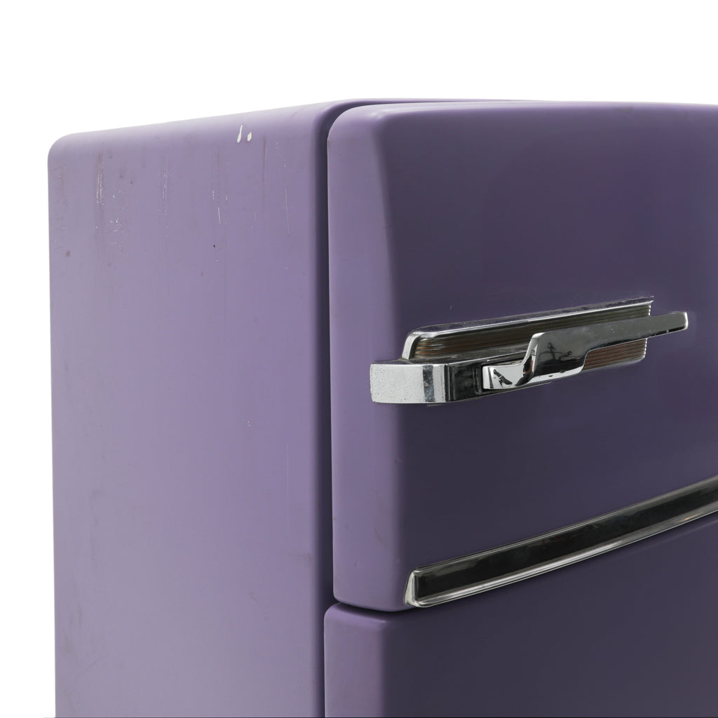 Purple General Electric Refrigerator