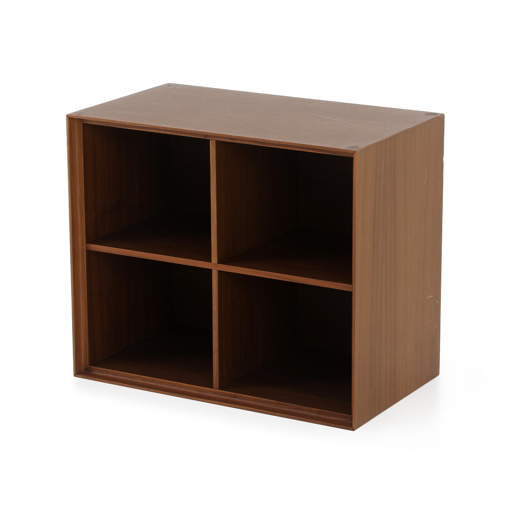 Wood Open Square Cube Modular Cubby Shelf Unit Piece