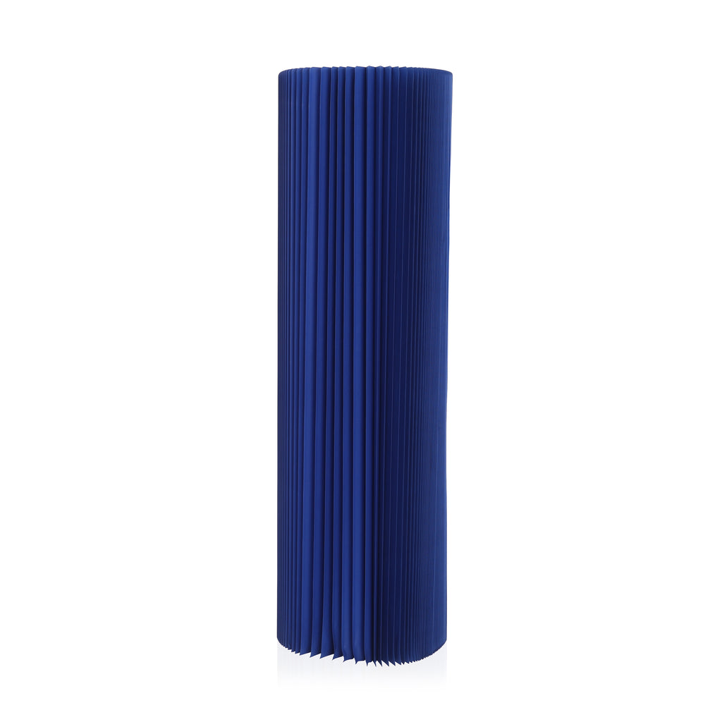 Blue Paper Accordion Divider