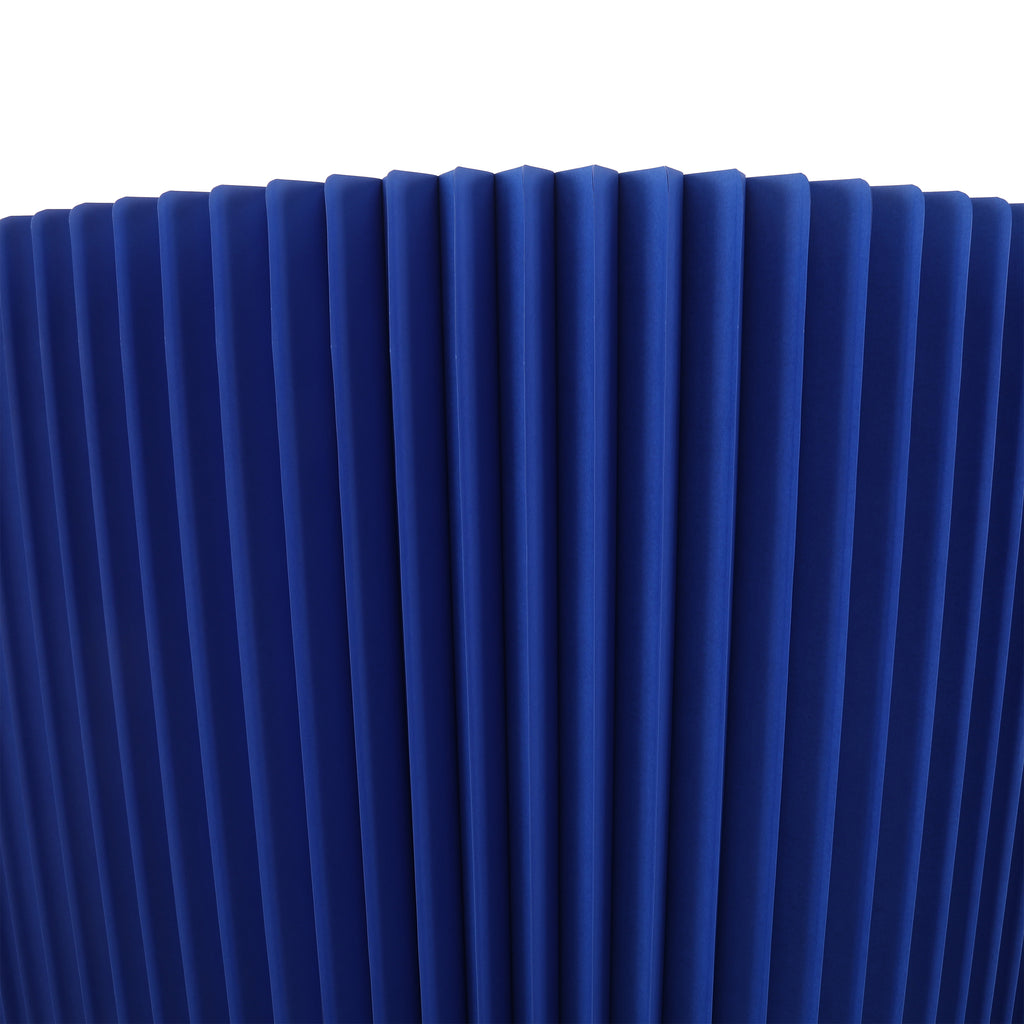 Blue Paper Accordion Divider