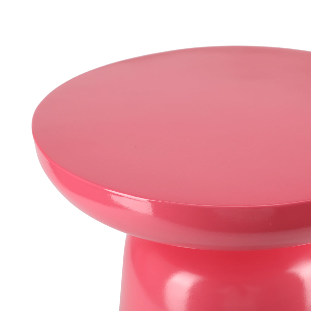 Hot Pink Round Top Pedestal