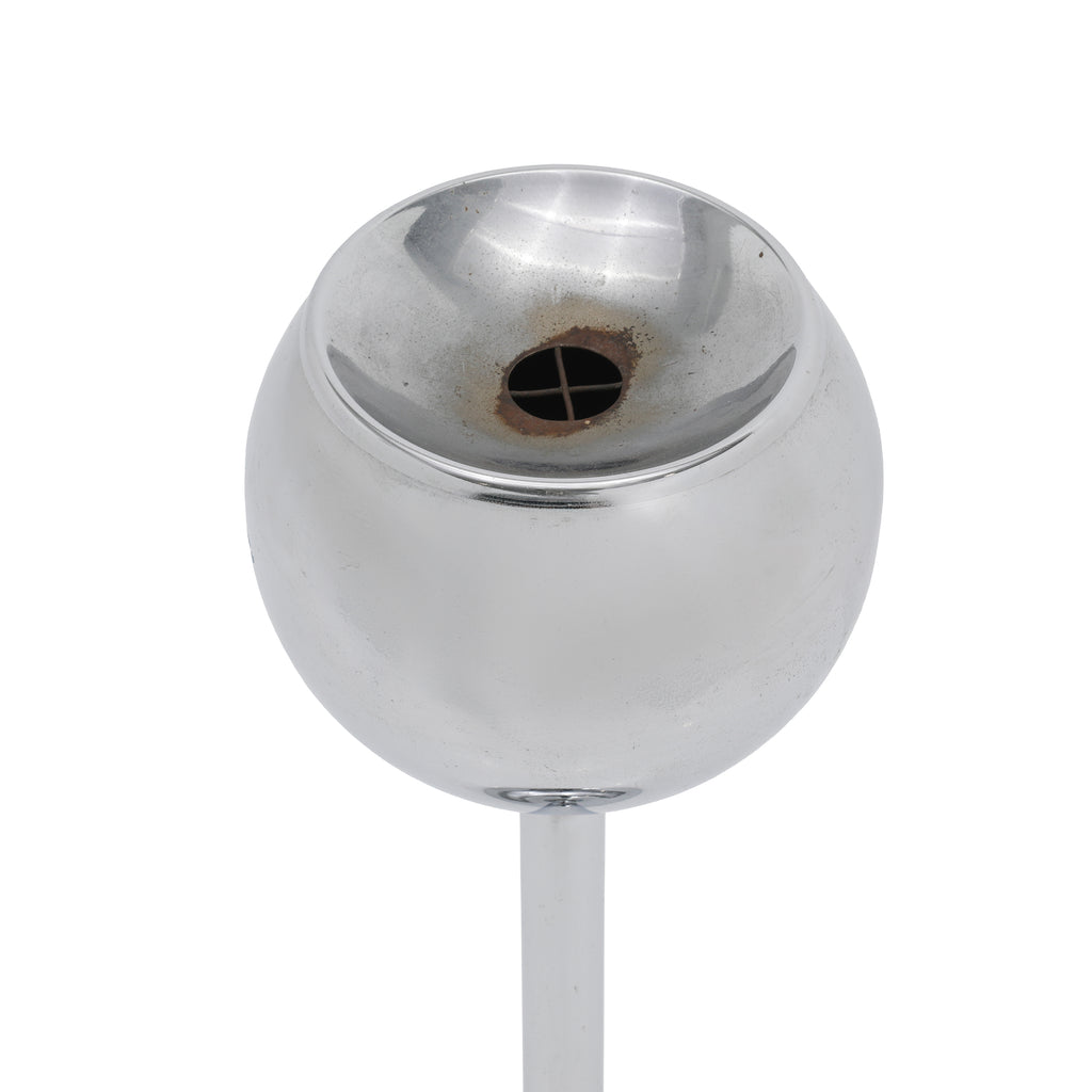 Metal Orb Ashtray w/ Stand