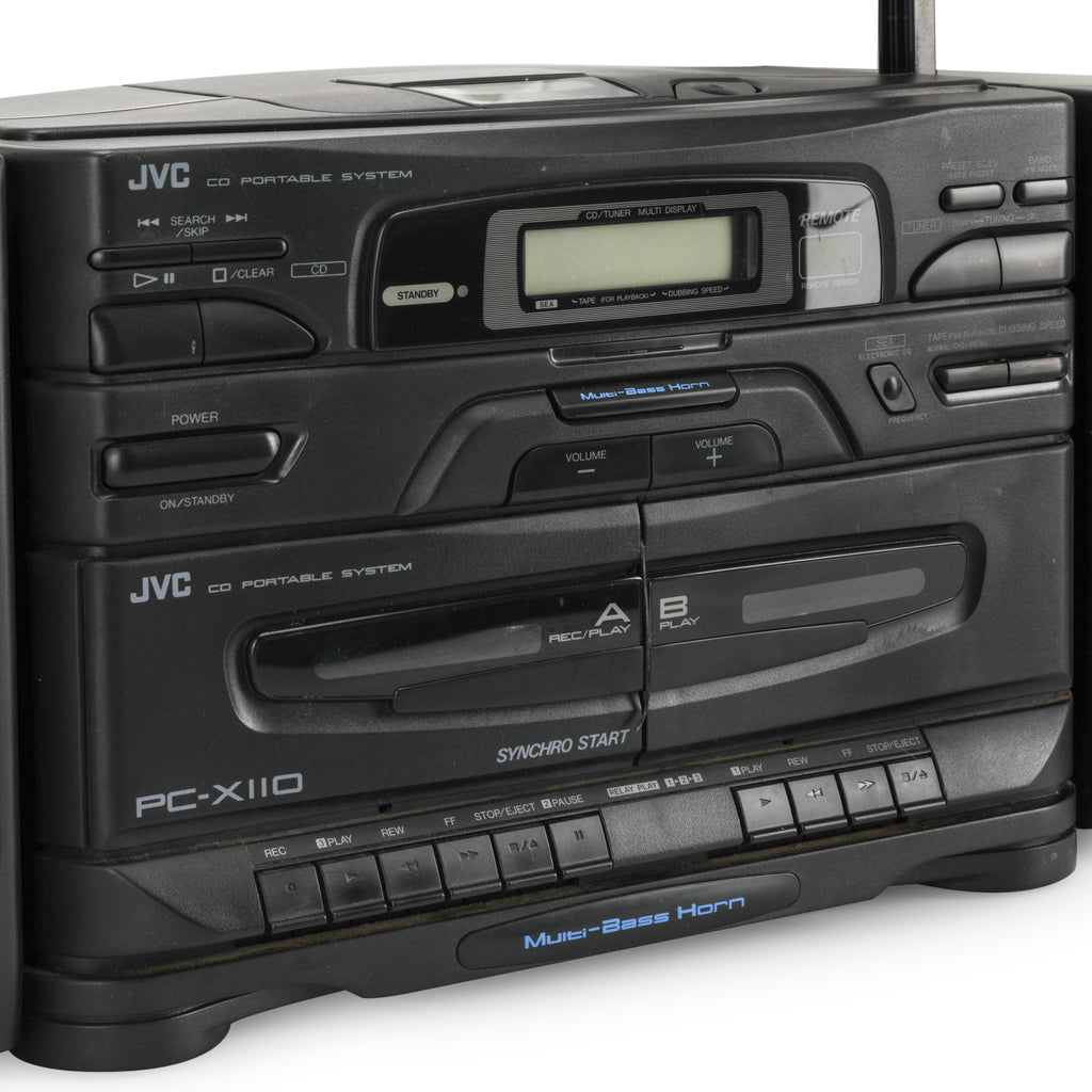 Black JVC Boombox