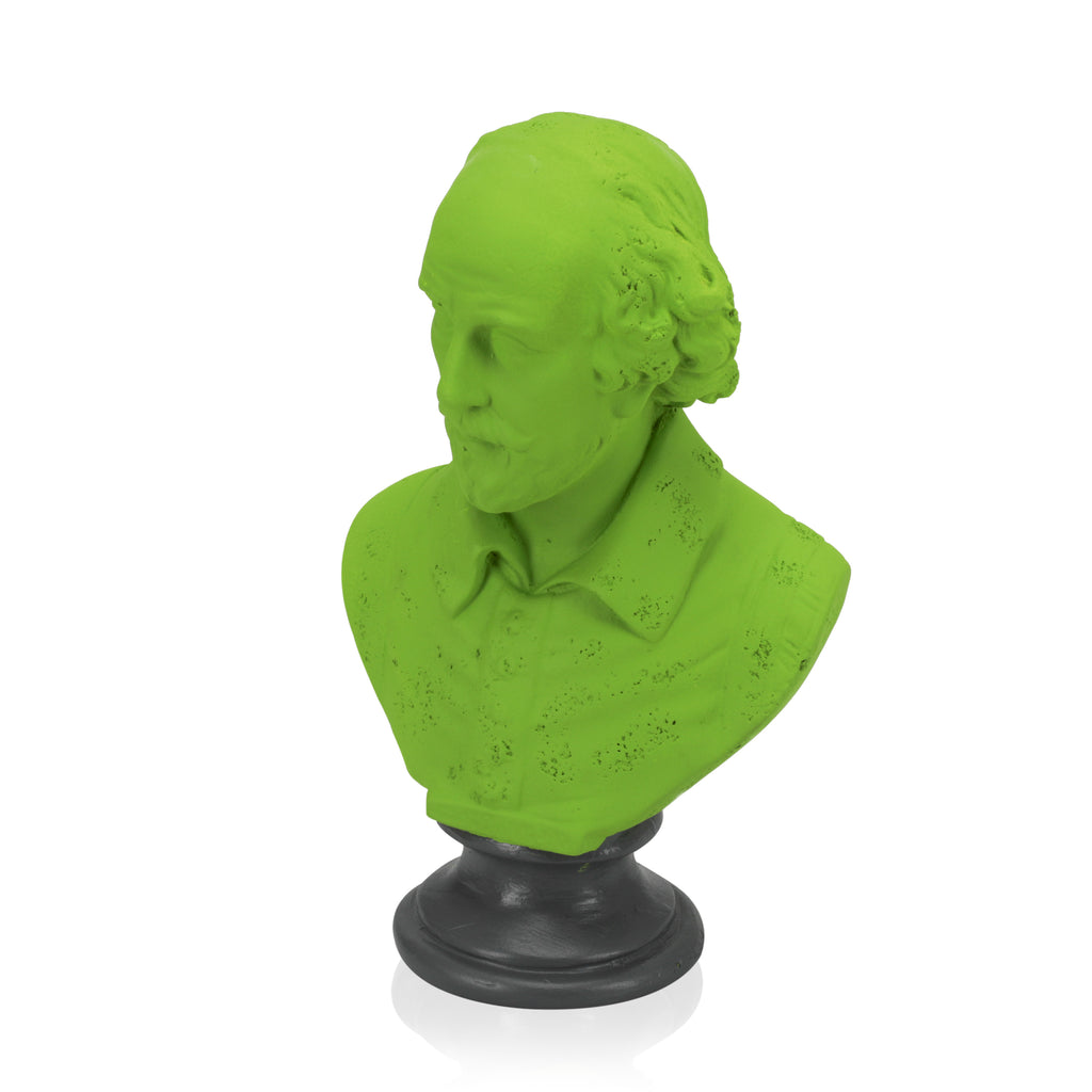 Light Green Shakespeare Bust