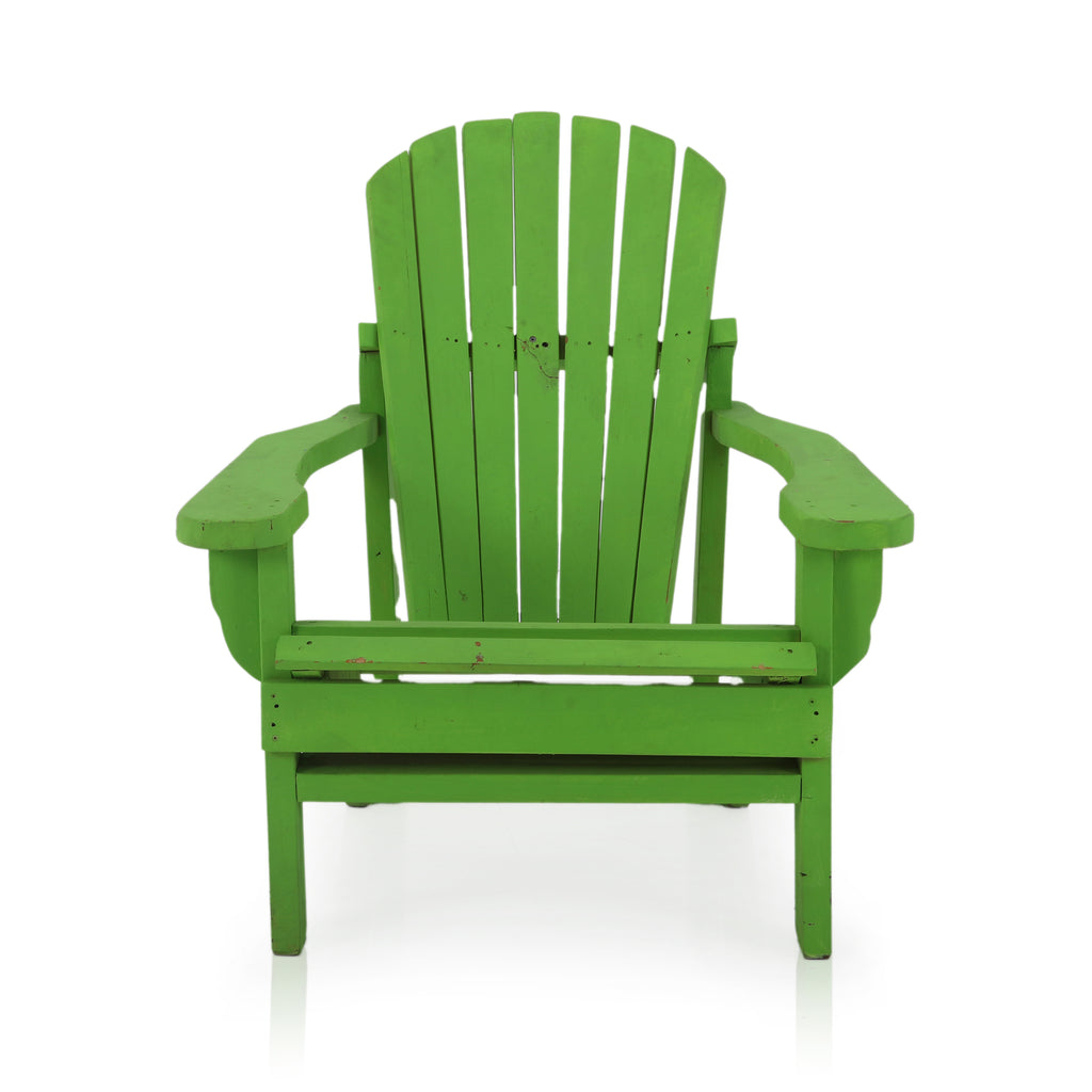 Green Wood Adirondack Chair