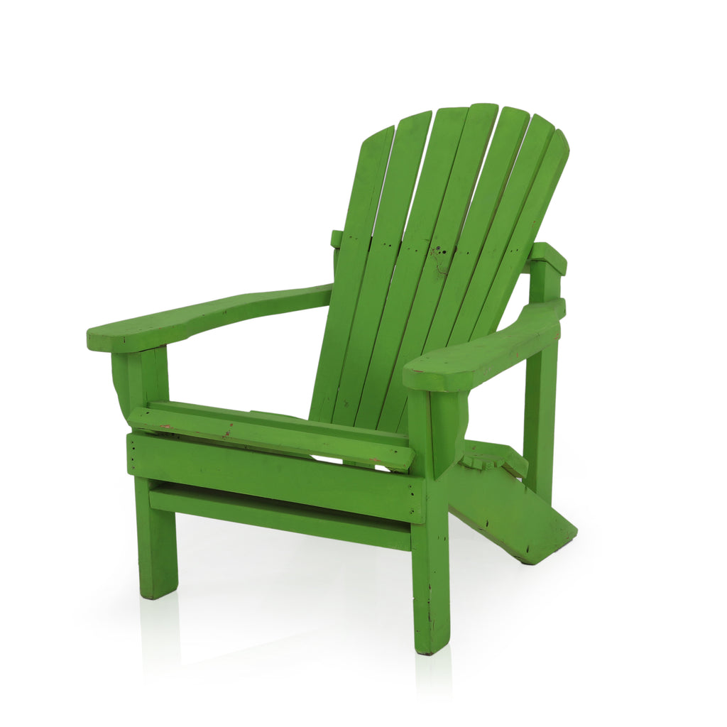 Green Wood Adirondack Chair