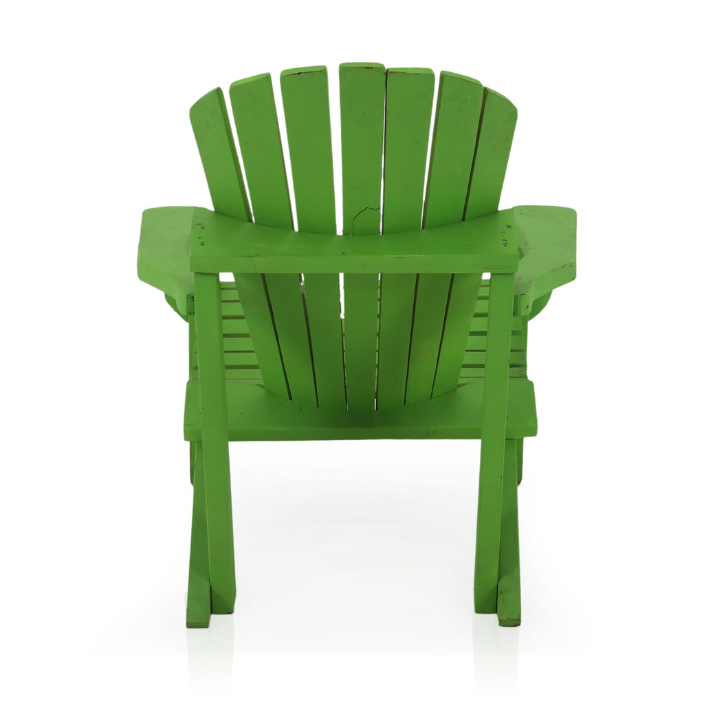 Green Wood Adirondack Chair