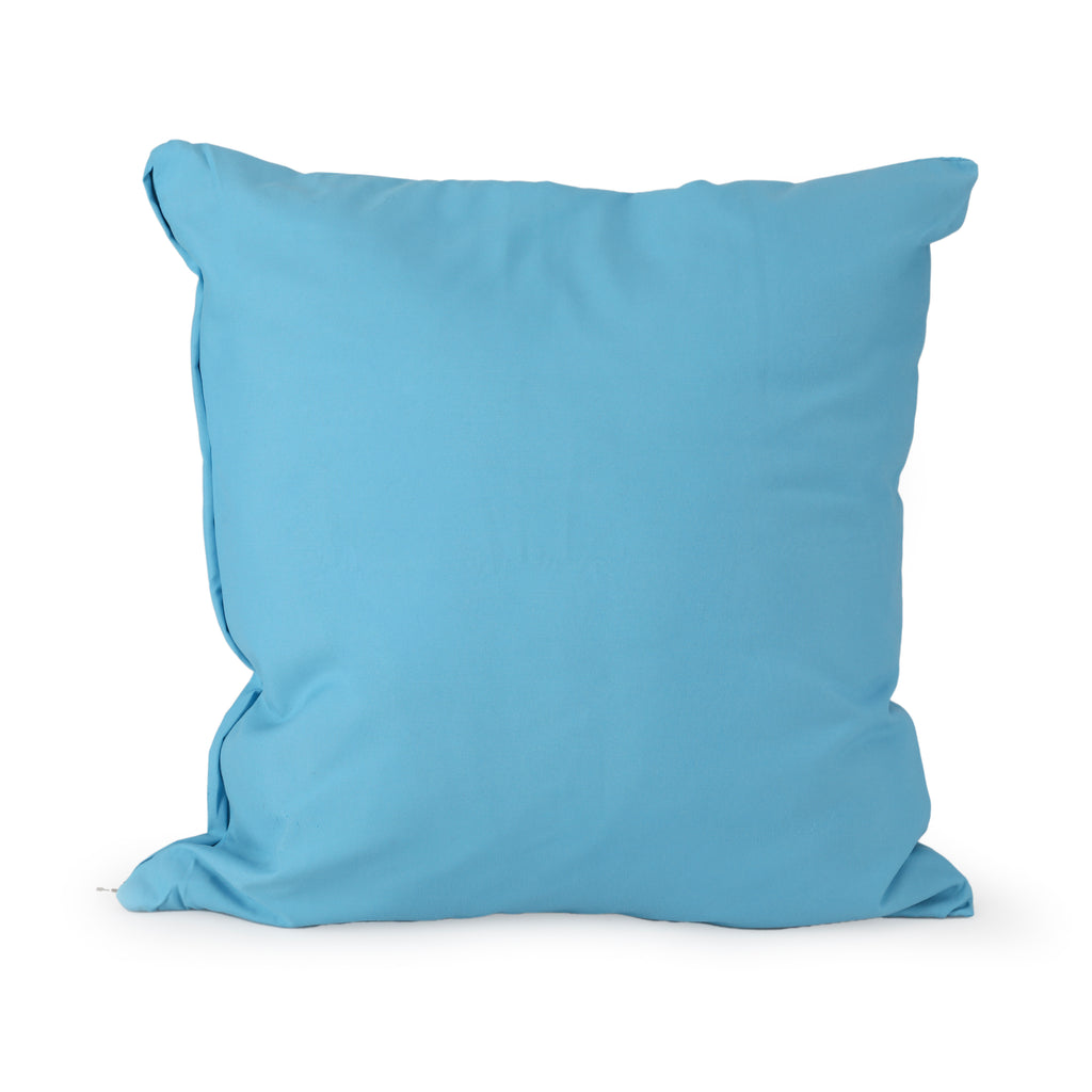 Light Blue Throw Pillow