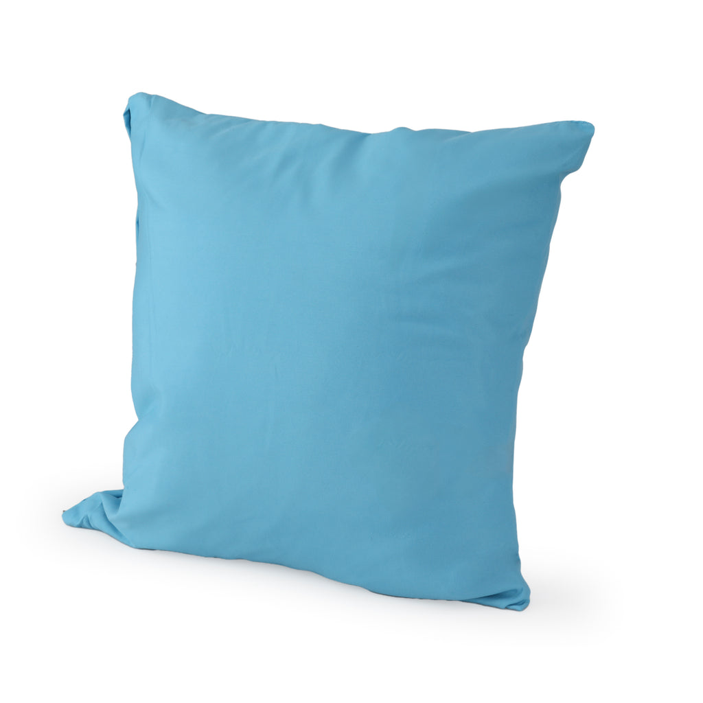 Light Blue Throw Pillow