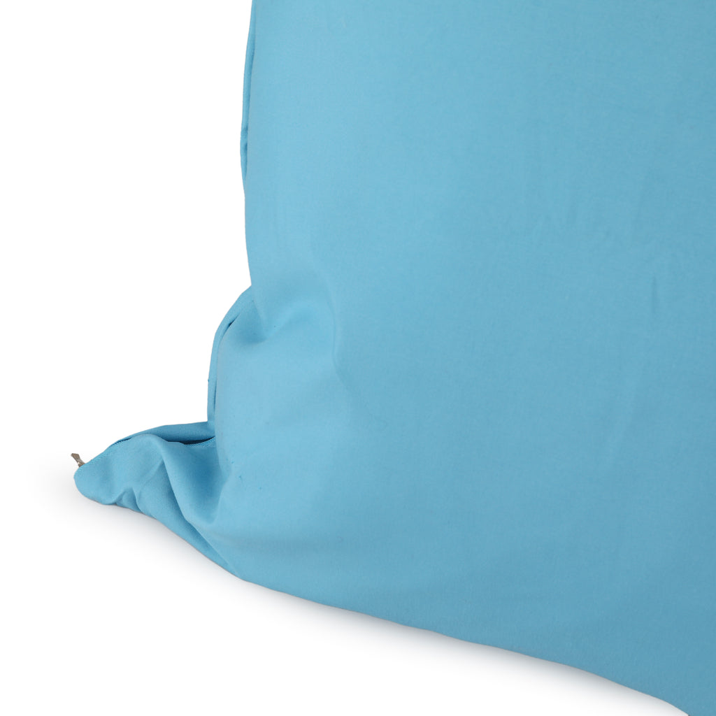 Light Blue Throw Pillow