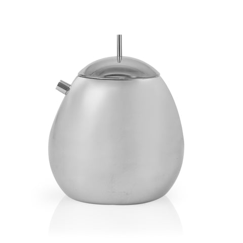 Brushed Metal Tea Kettle