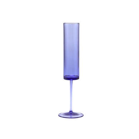 Purple Champagne Glass