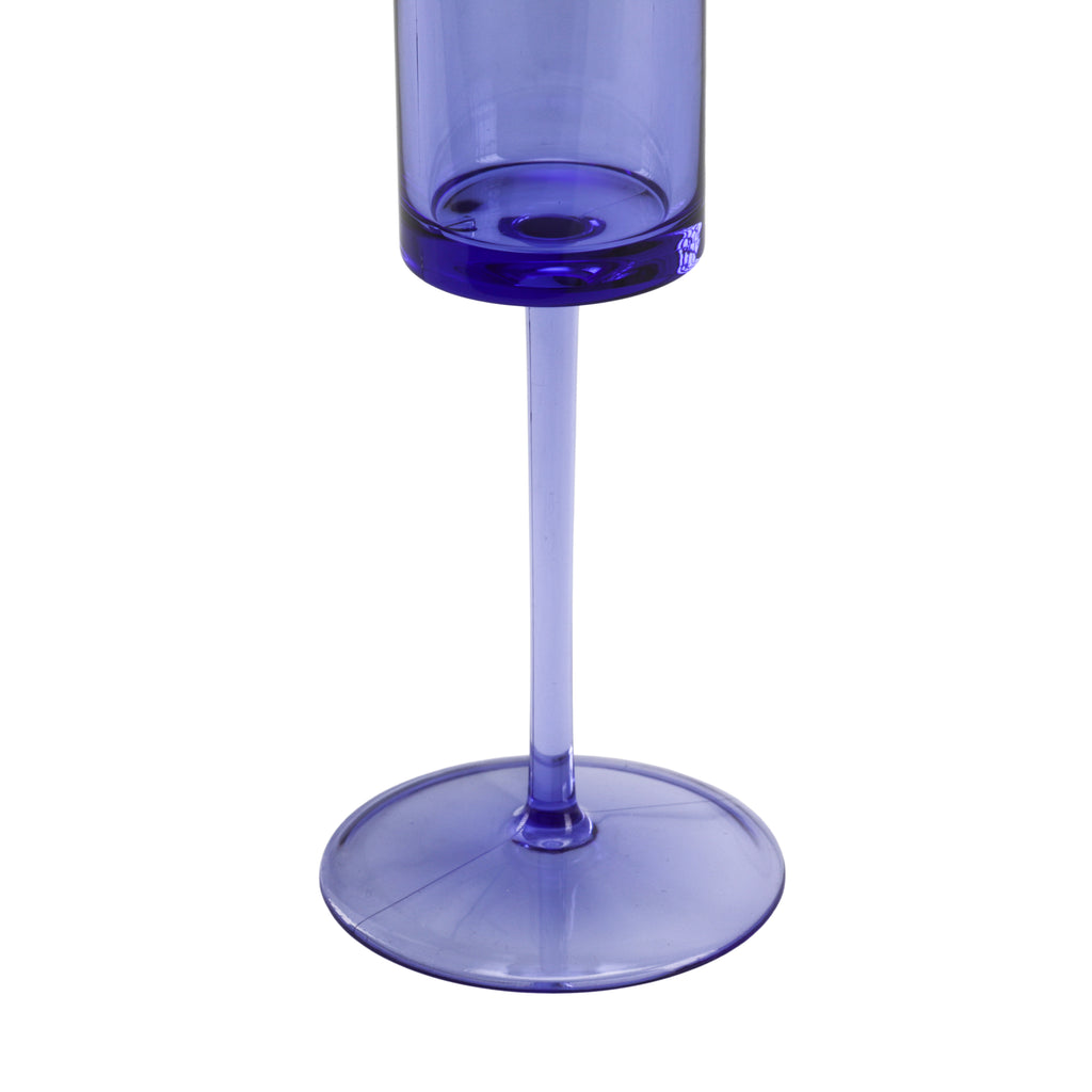 Purple Champagne Glass