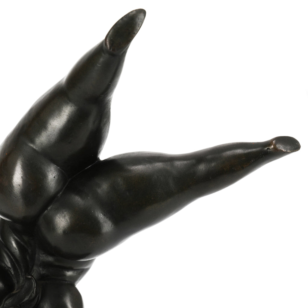 Black Handstand Female Sculpture (A+D)