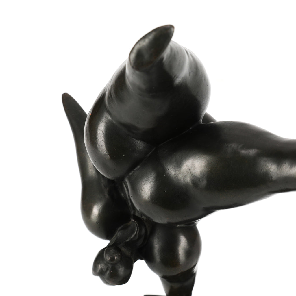 Black Handstand Female Sculpture (A+D)