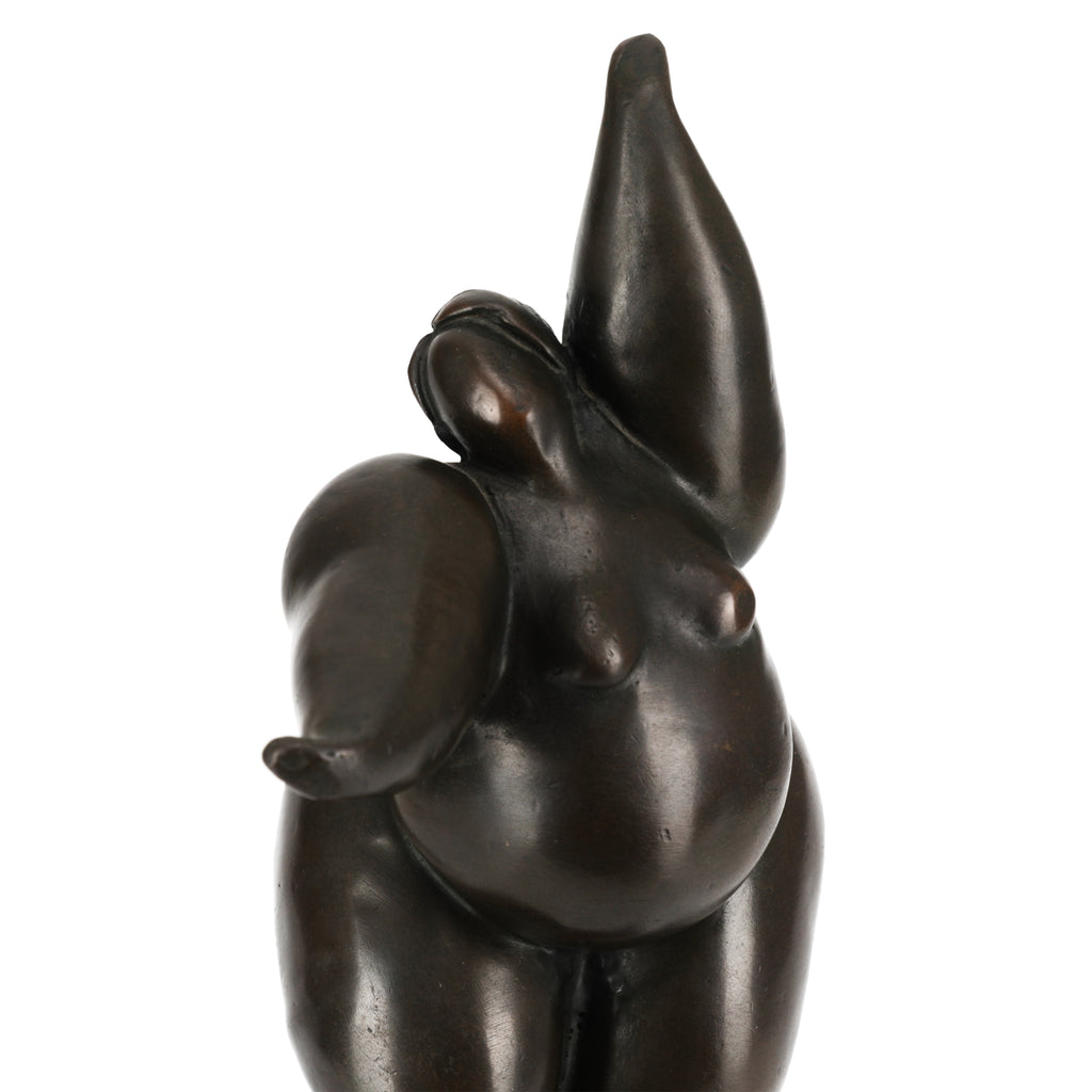 Black Dancing Female Sculpture (A+D)