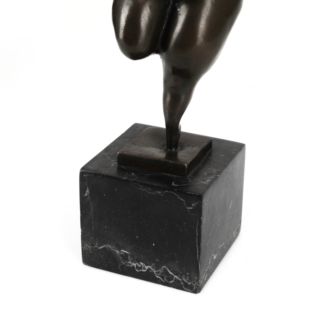 Black Dancing Female Sculpture (A+D)