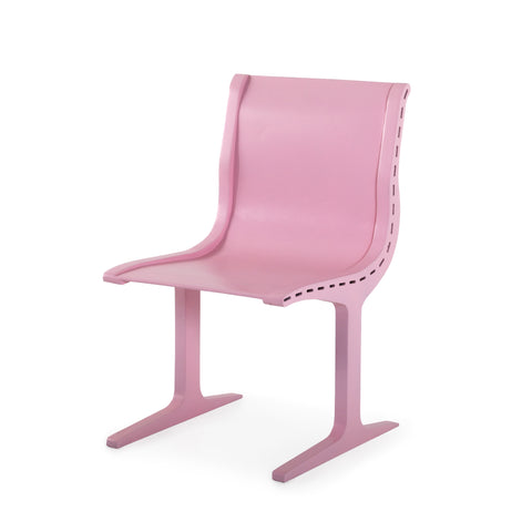 Pink Painted Wooden Chair